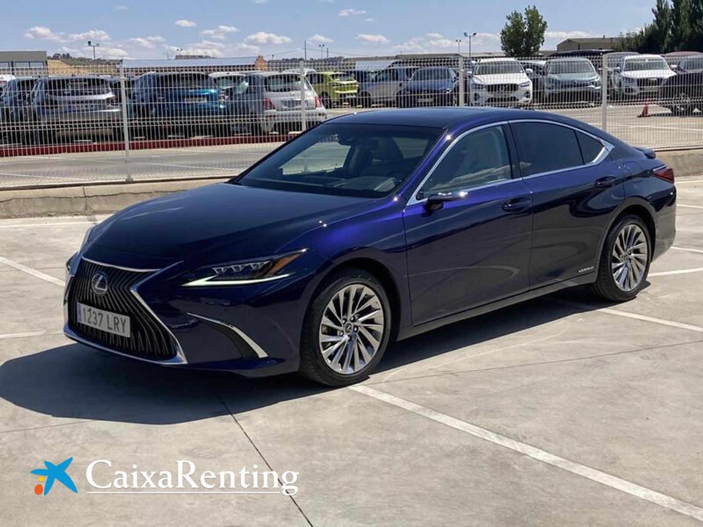 Lexus ES 300h Luxury D-View 160 kW (218 CV) Azul Sedan