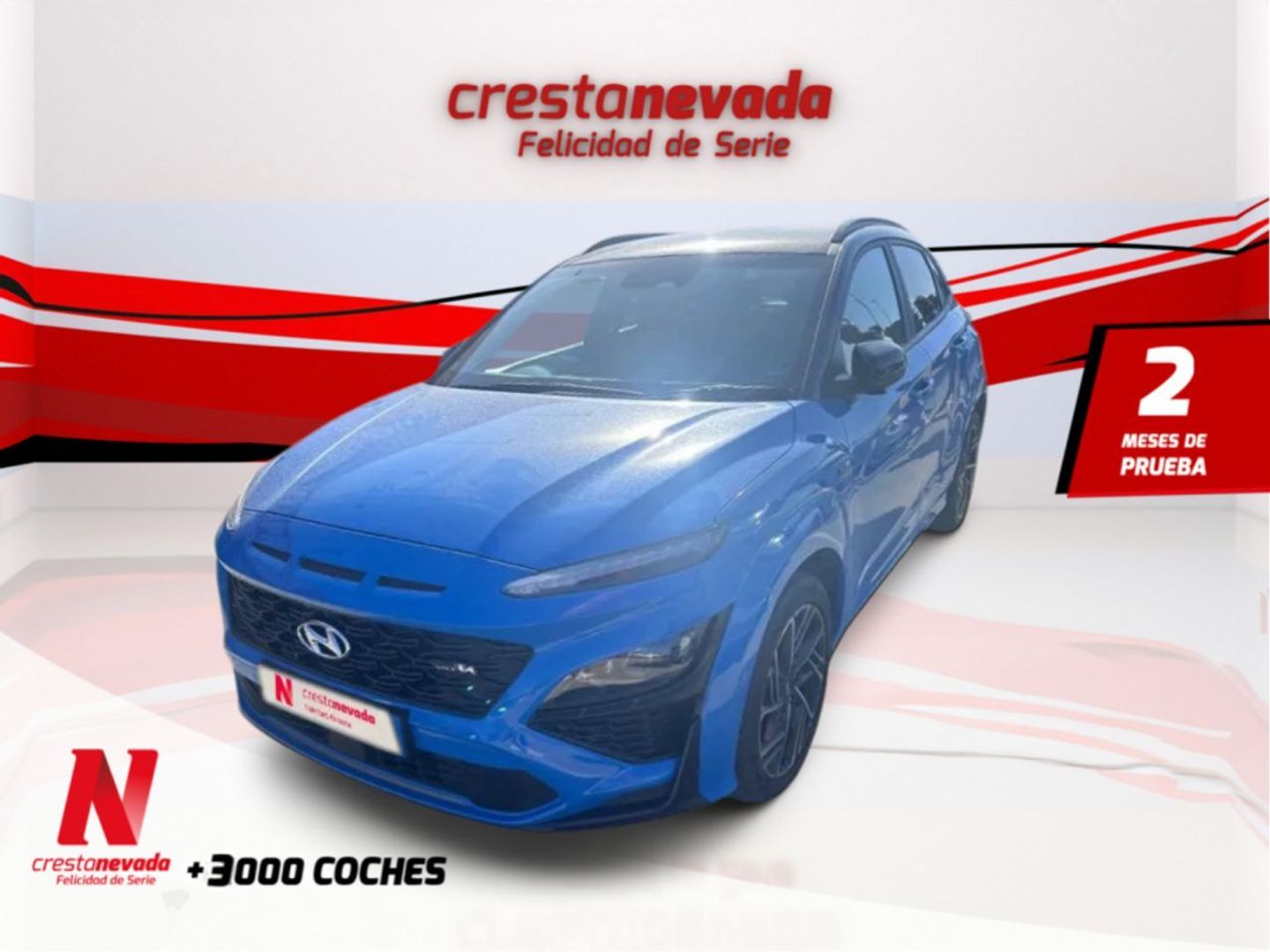 Hyundai Kona 1.0 TGDi 48V N Line 4x2 88 kW (120 CV) Azul All Terrain / Pick-up