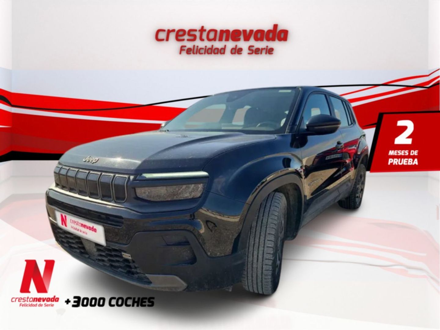 Jeep Avenger 1.2 G Longitude 74 kW (100 CV) Negro All Terrain / Pick-up