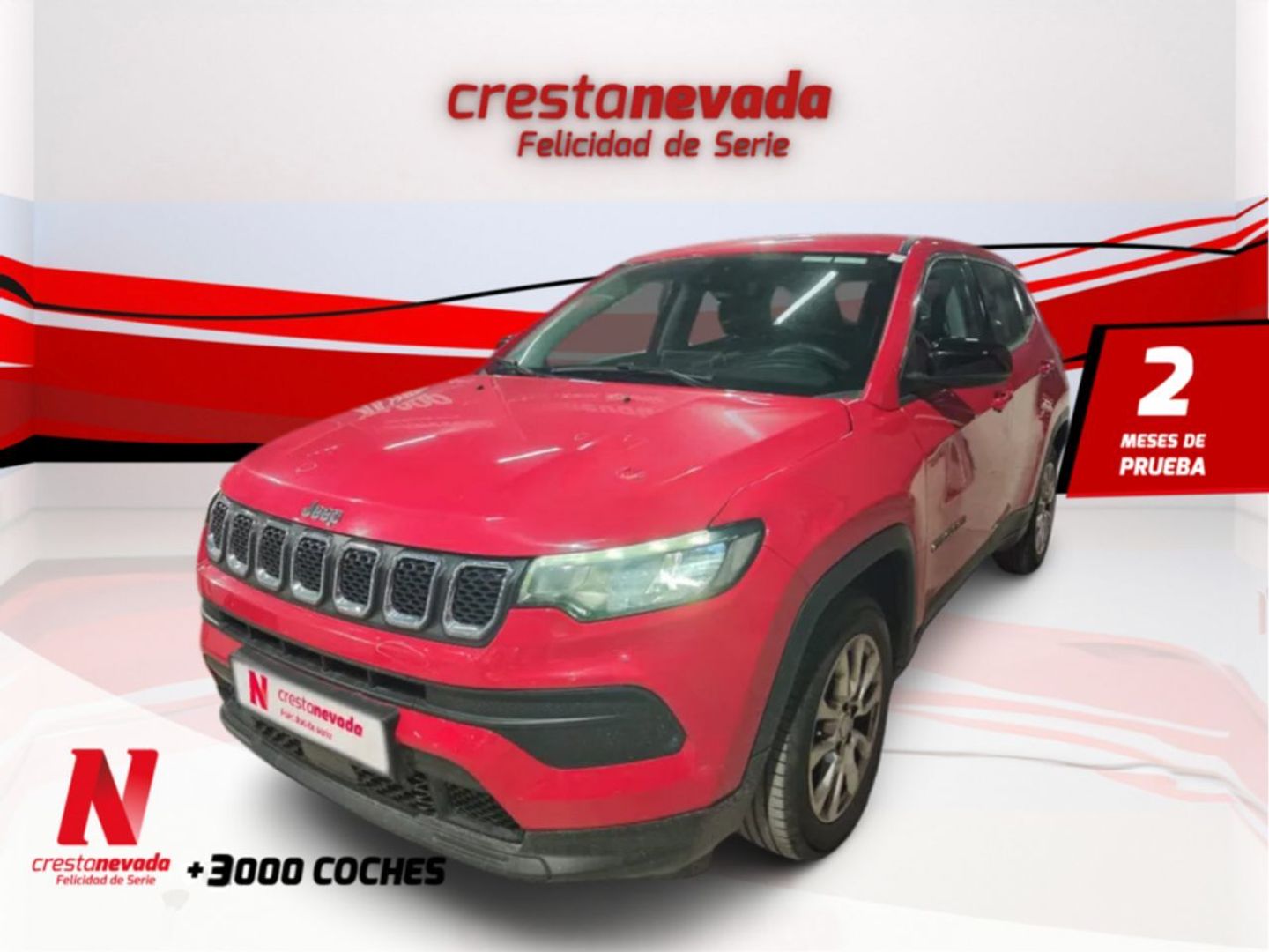 Jeep Compass 1.3 Gse T4 Longitude FWD MT 96 kW (130 CV) Rojo All Terrain / Pick-up