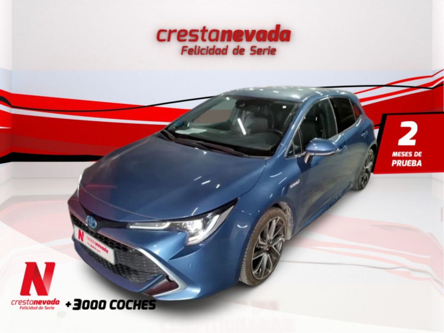 Toyota Corolla 180H Advance E-CVT 132 kW (180 CV) Azul Compact