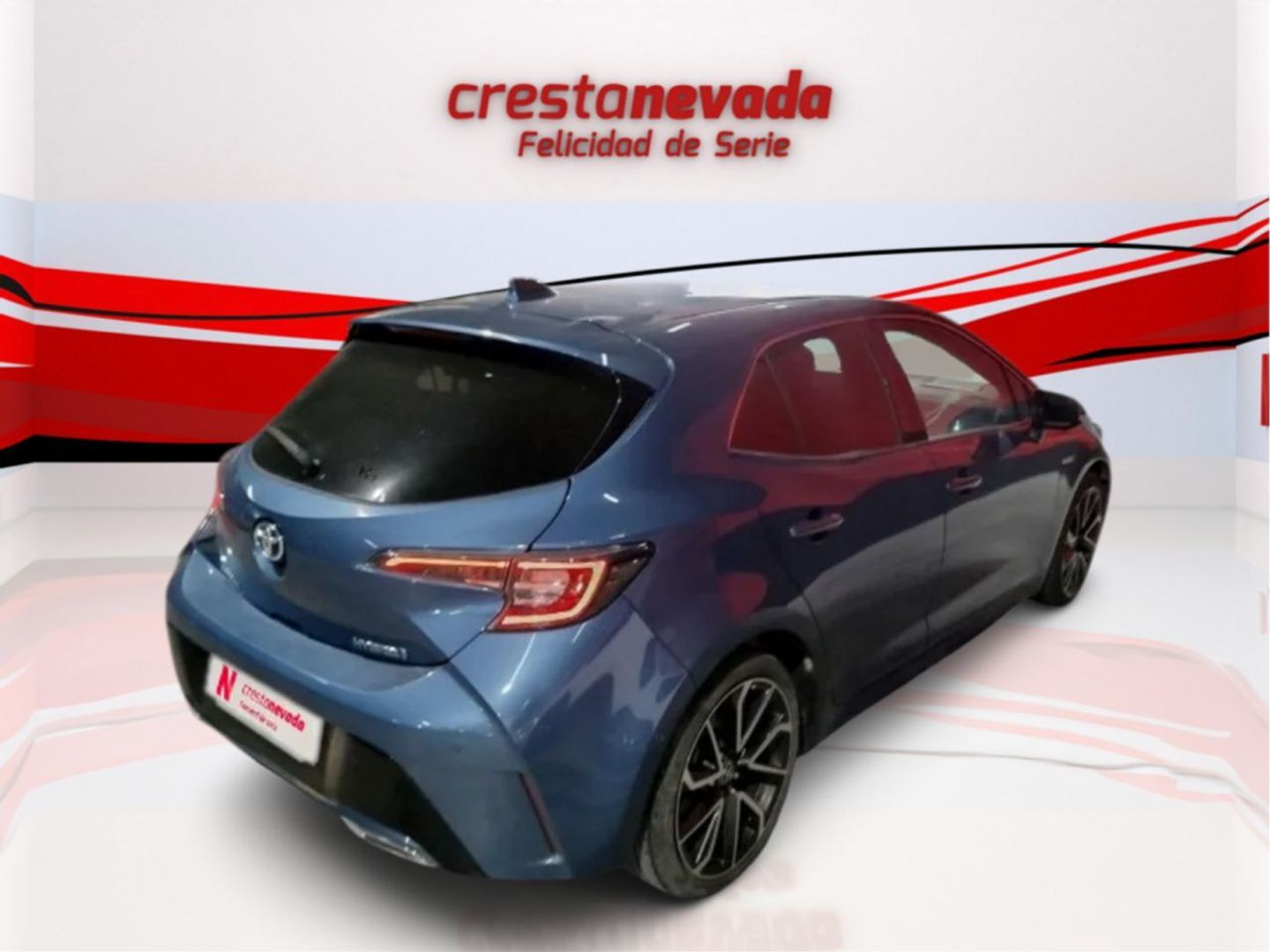 Toyota Corolla 180H Advance E-CVT 132 kW (180 CV) Azul Compact