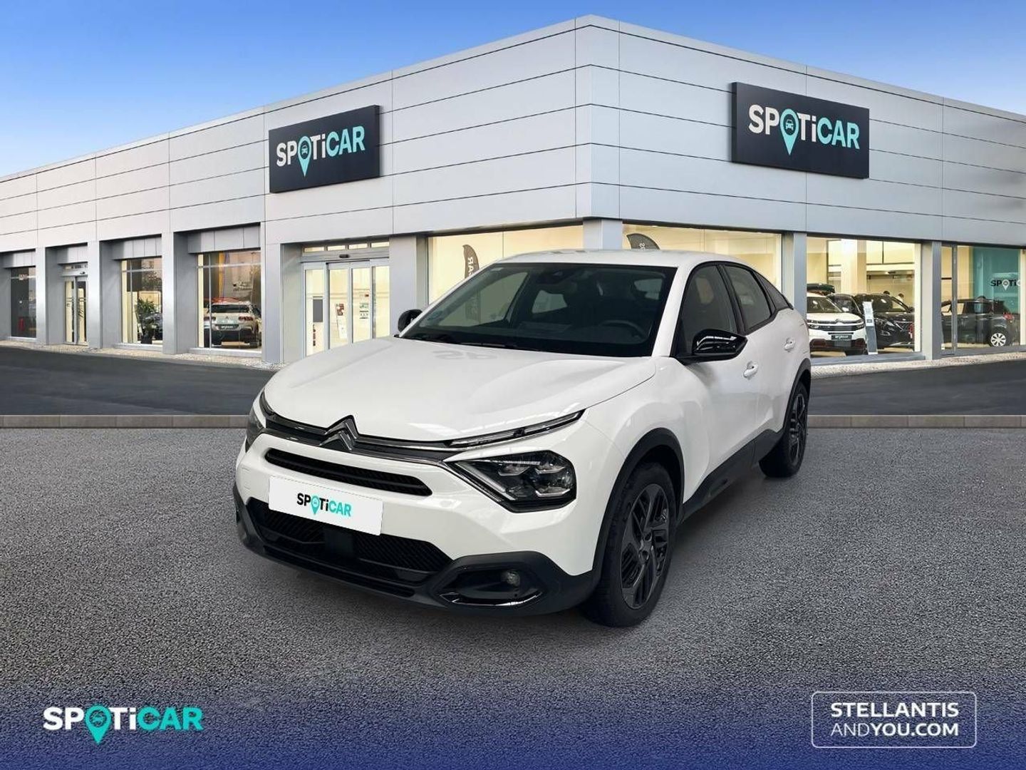 Citroen C4 Hybrid 136 Plus e-DCS6 100 kW (136 CV) Blanco Compact