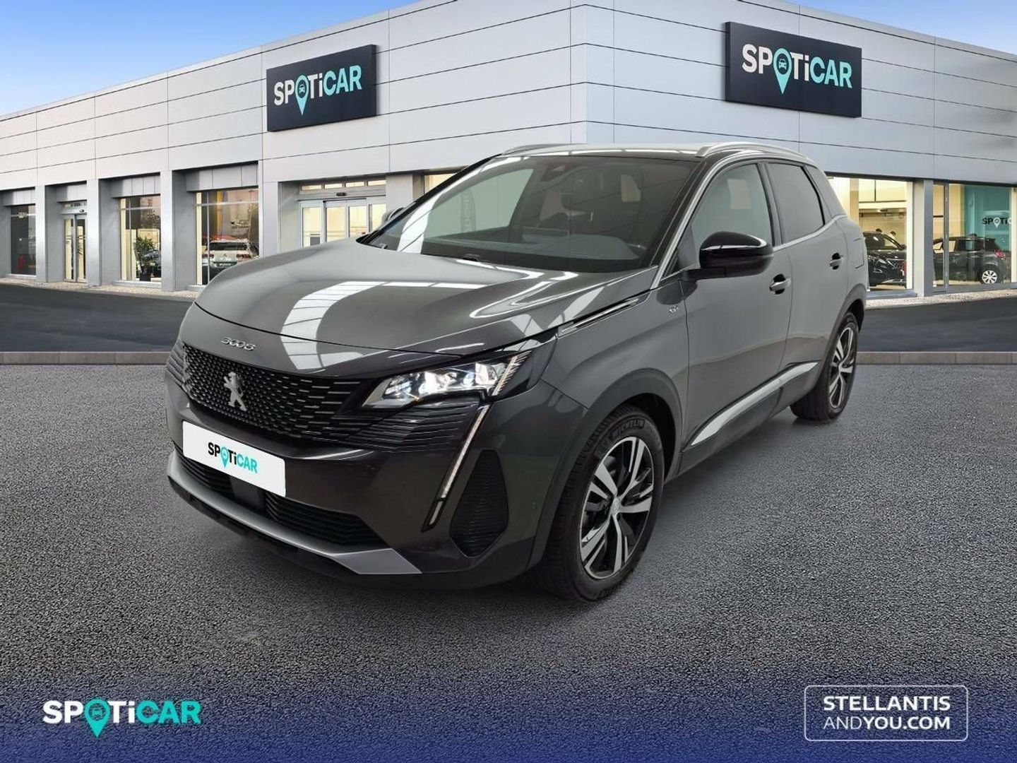 Peugeot 3008 Hybrid 225 GT e-EAT8 165 kW (225 CV) Gris SUV