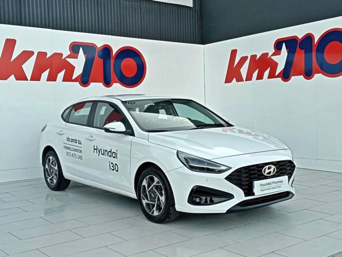 Hyundai i30 Fastback 1.0 TGDI 48V Klass 74 kW (100 CV) Blanco Compact