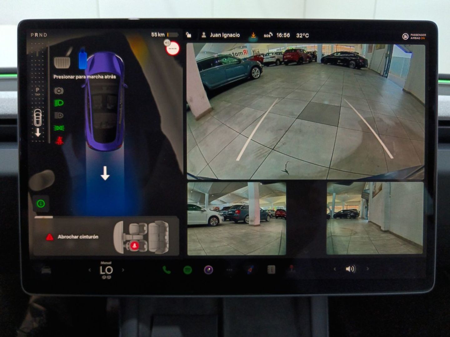 Tesla Model 3 Gran Autonomía 4WD 366 kW (498 CV) Azul Sedan