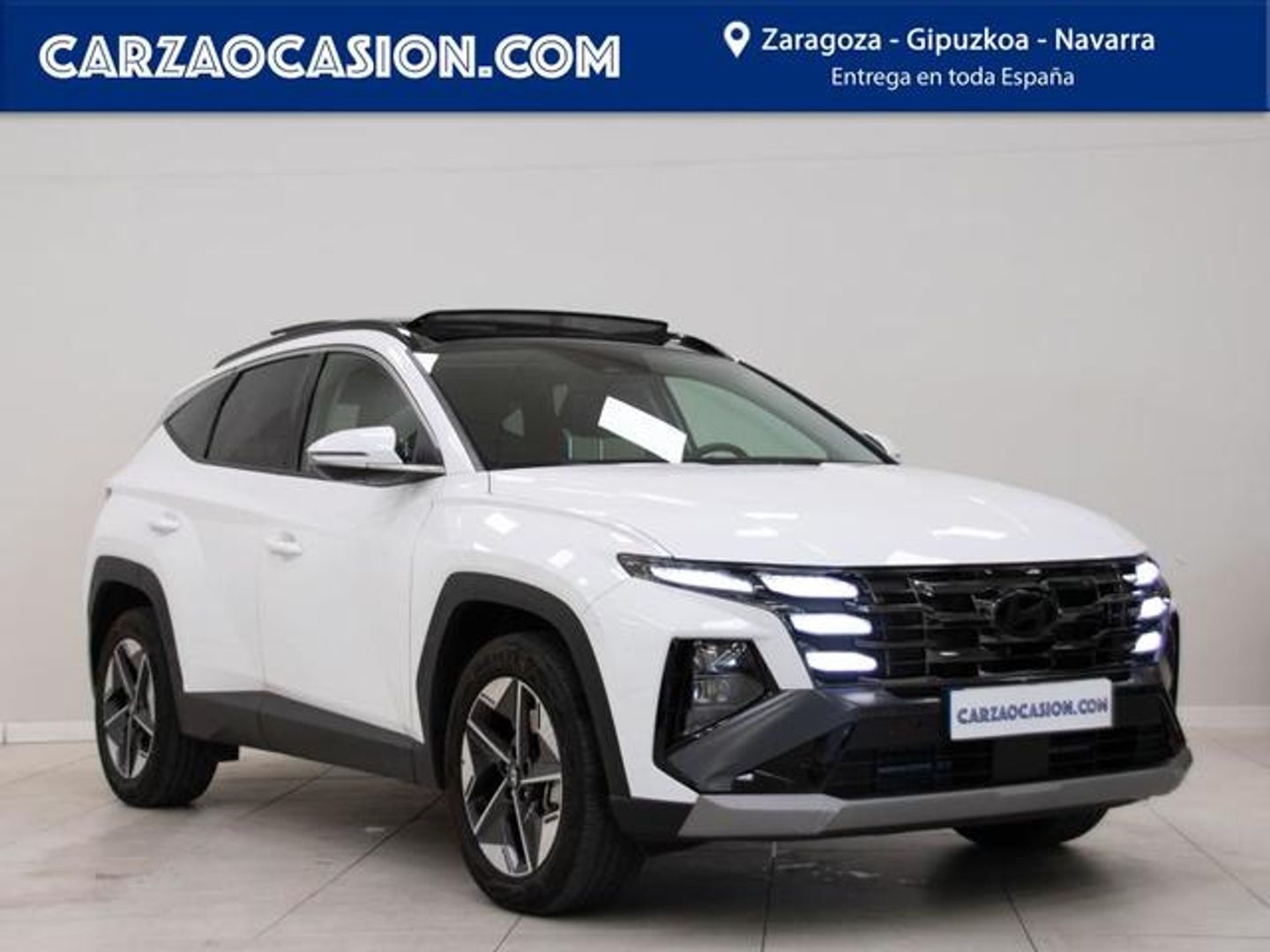 Hyundai Tucson 1.6 TGDI HEV Tecno Sky Auto 158 kW (215 CV) Blanco SUV