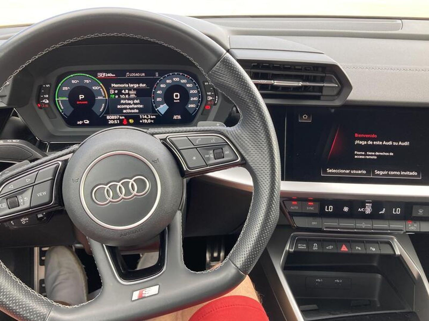 Audi A3 Sportback TFSIe S line 40 TFSI e 150 kW (204 CV) S tronic