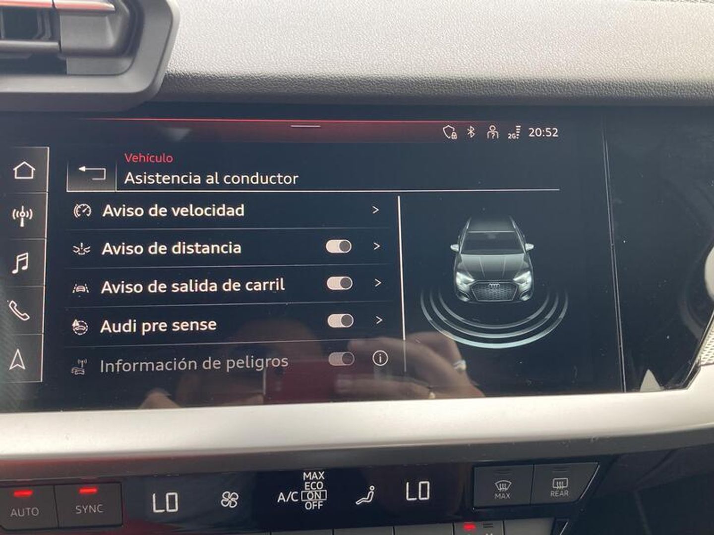 Audi A3 Sportback TFSIe S line 40 TFSI e 150 kW (204 CV) S tronic
