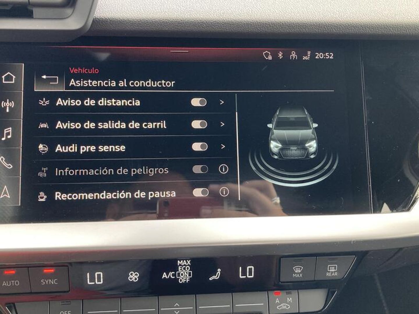 Audi A3 Sportback TFSIe S line 40 TFSI e 150 kW (204 CV) S tronic