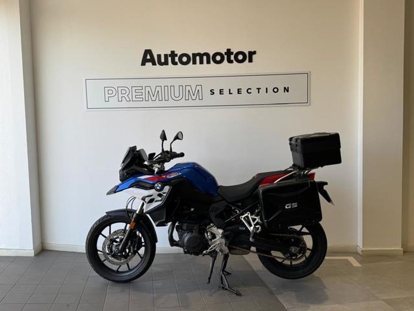 BMW Motorrad F 800 GS Azul Motorcycle