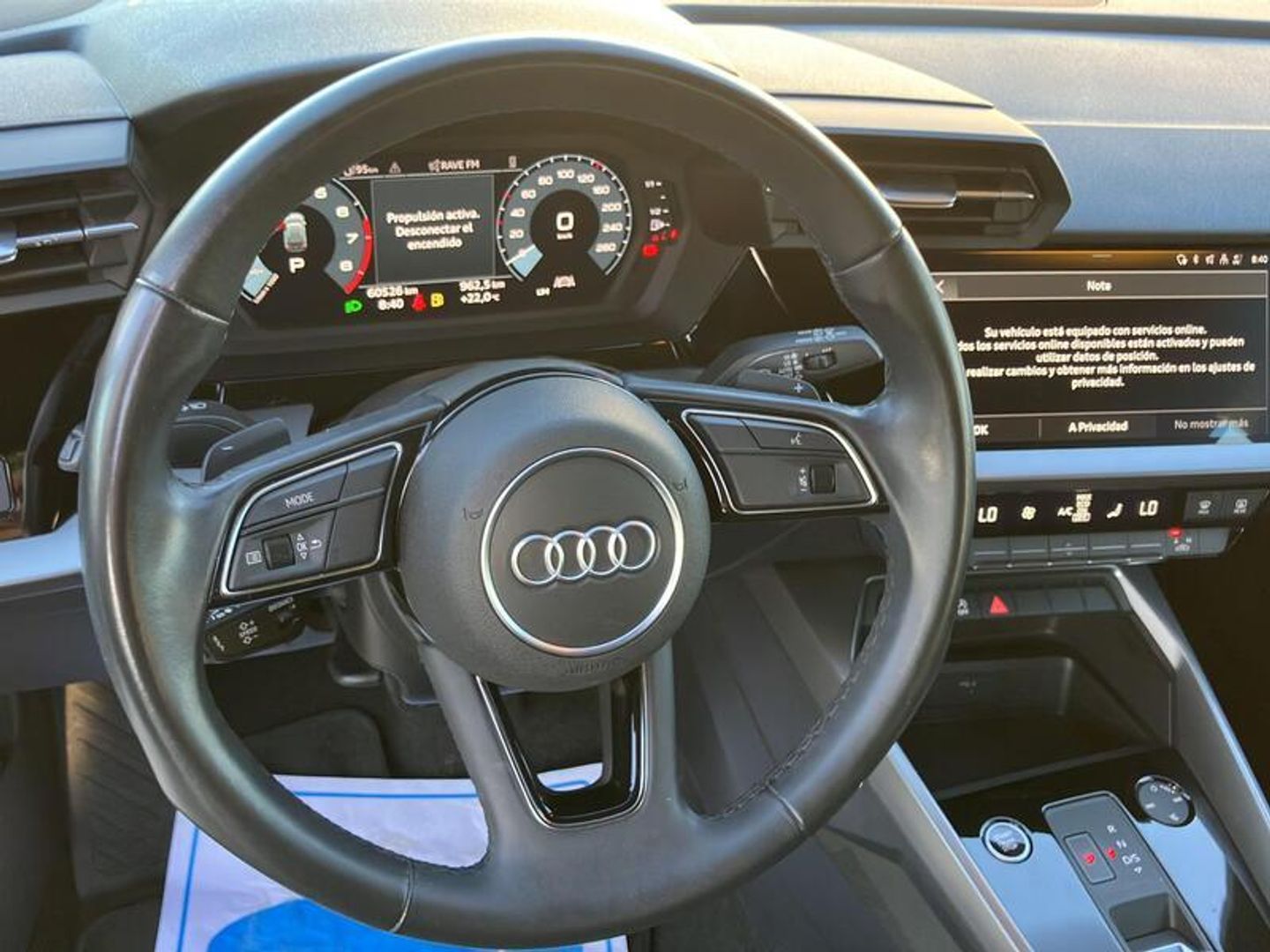 Audi A3 Sportback 30 TFSI 81 kW (110 CV) S tronic Negro Compact