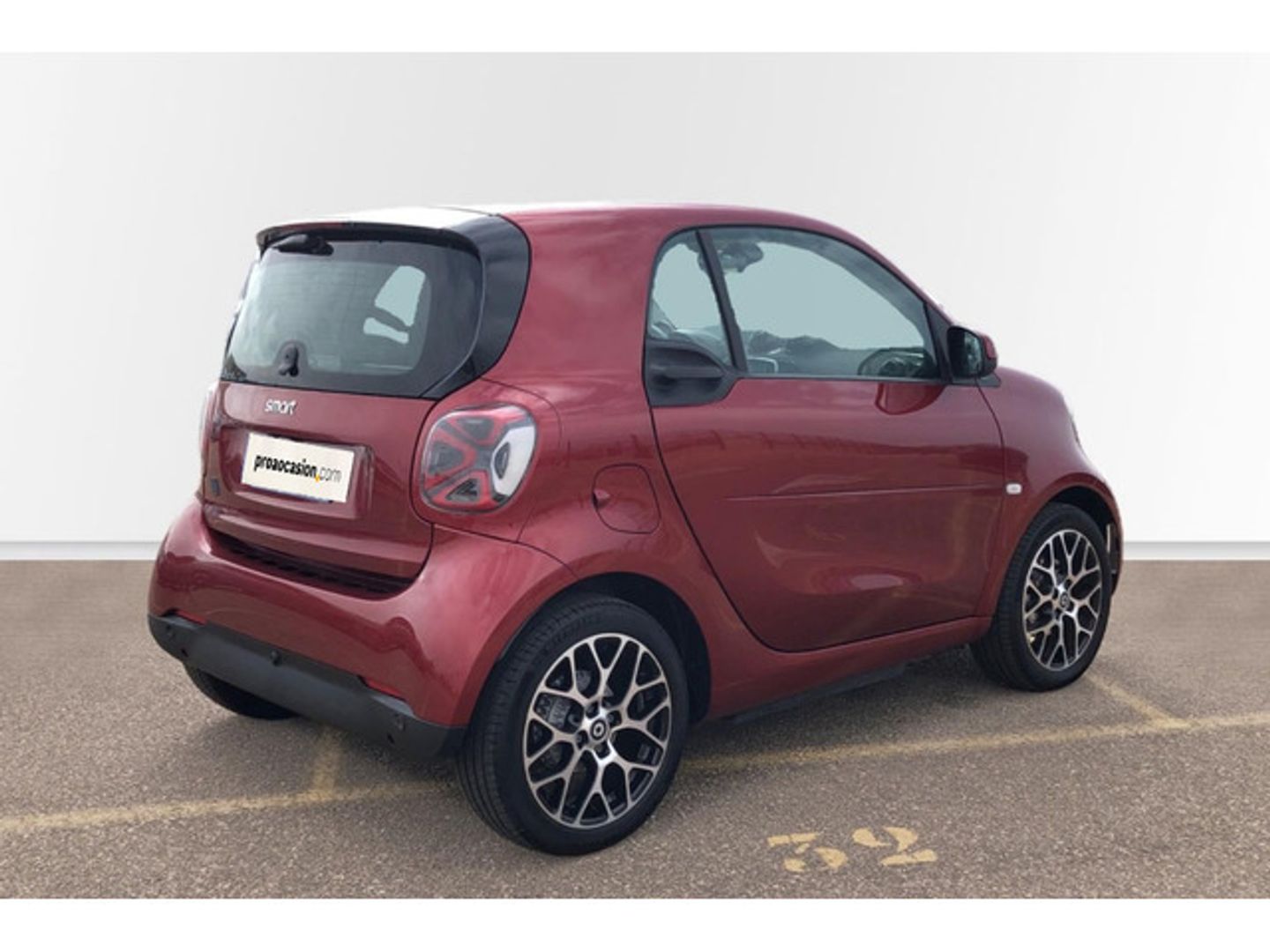 Smart ForTwo Coupe EQ 60 kW (82 CV) Negro Utilitarian