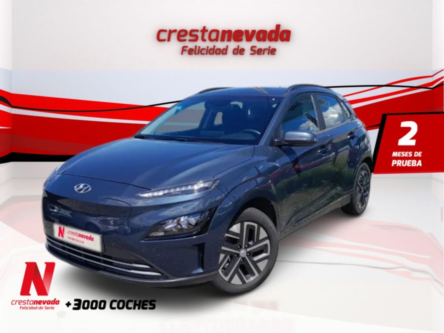 Hyundai Kona EV Maxx 100 kW (136 CV) Azul SUV