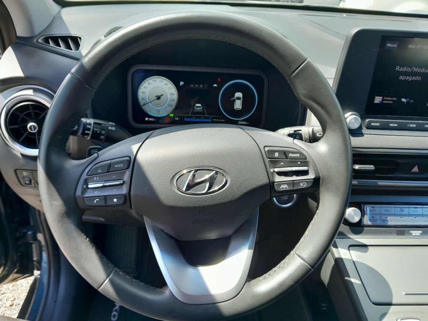 Hyundai Kona EV Maxx 100 kW (136 CV) Azul SUV