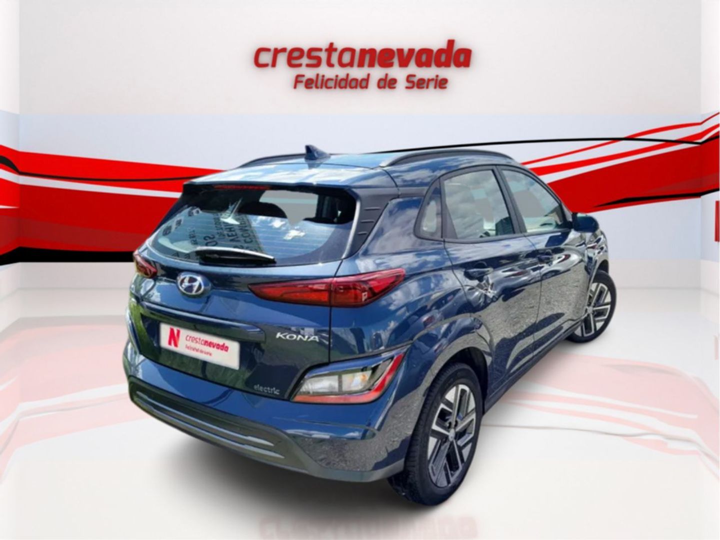 Hyundai Kona EV Maxx 100 kW (136 CV) Azul SUV