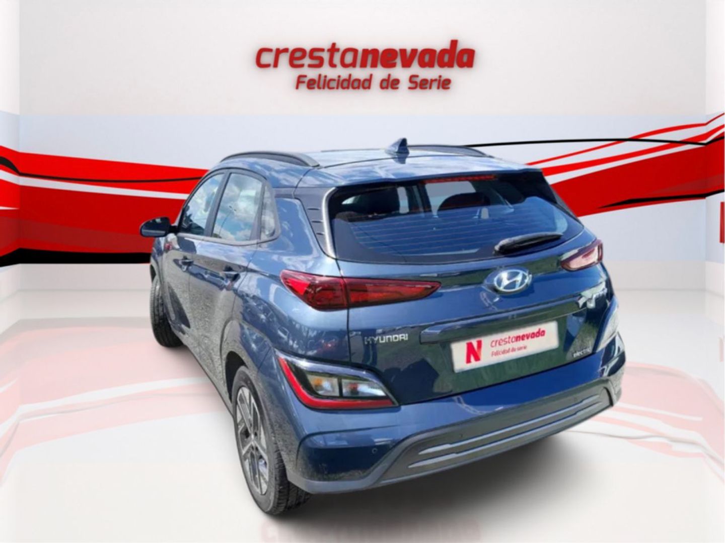 Hyundai Kona EV Maxx 100 kW (136 CV) Azul SUV