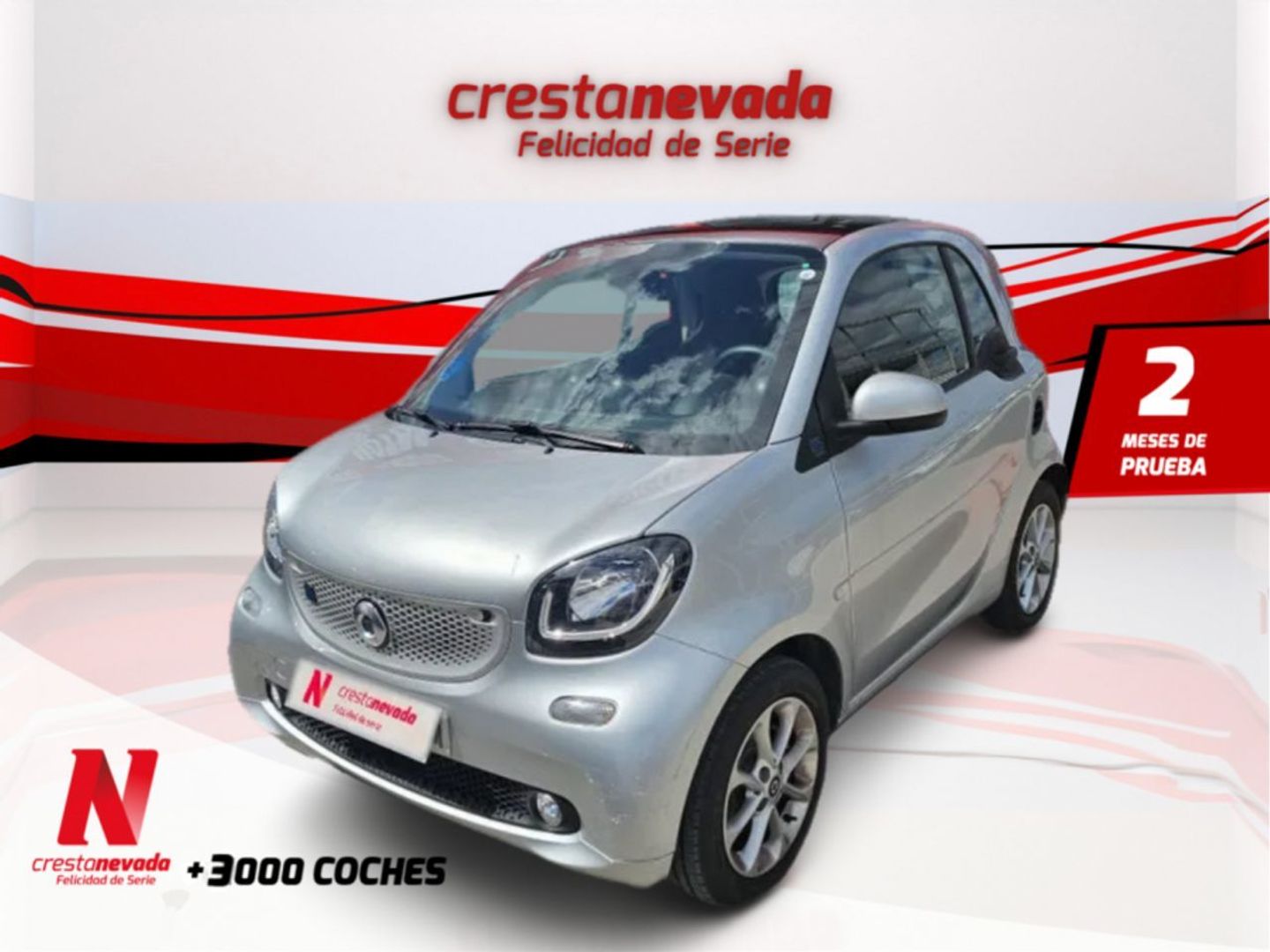 Smart ForTwo Coupe EQ 60 kW (82 CV) Gris Utilitarian