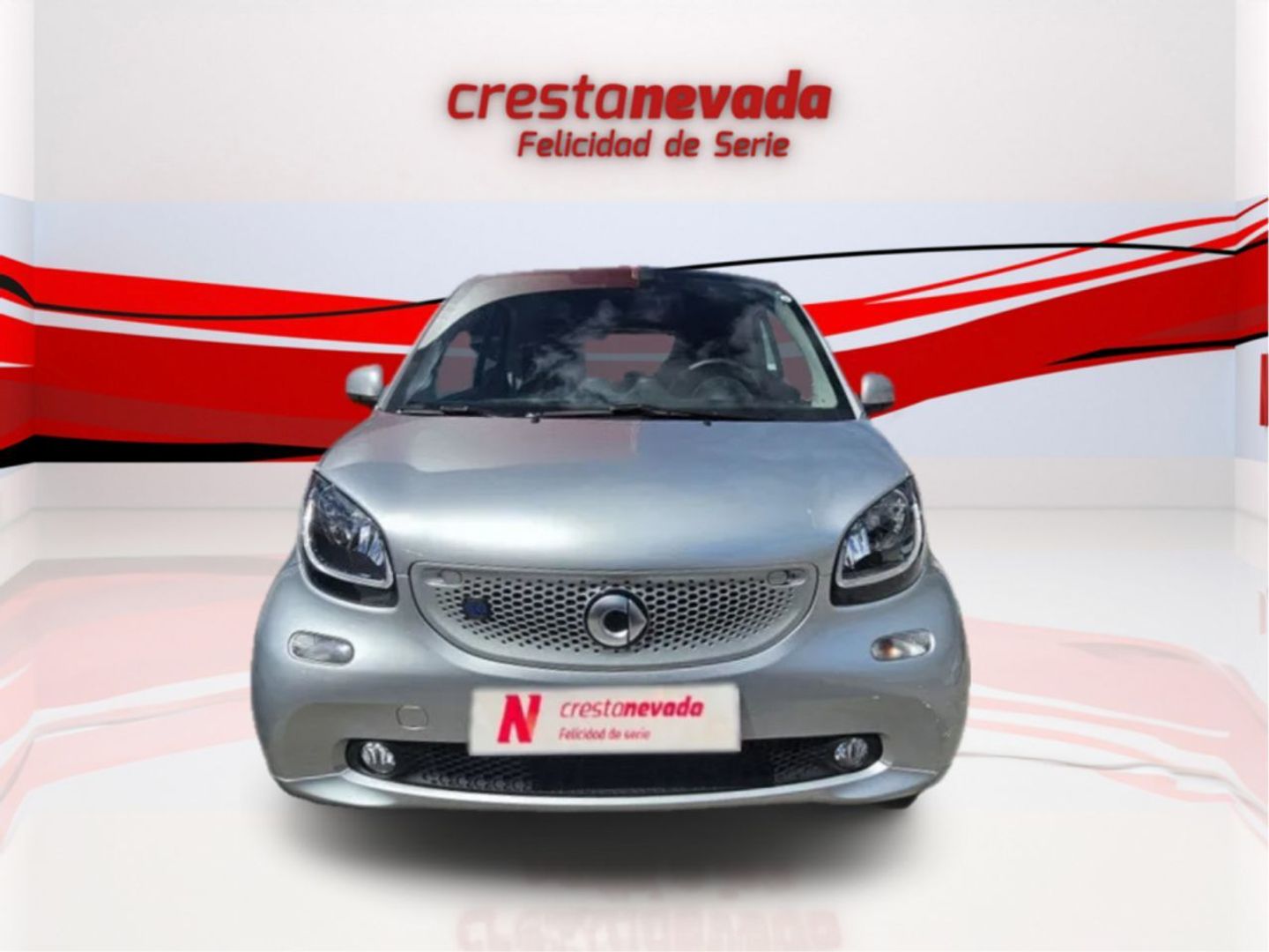 Smart ForTwo Coupe EQ 60 kW (82 CV) Gris Utilitarian