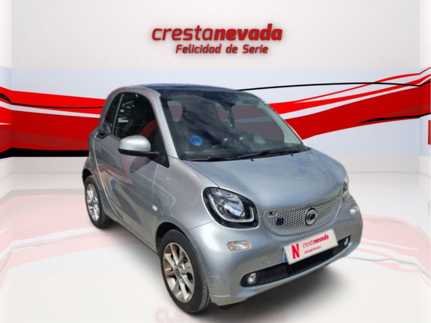 Smart ForTwo Coupe EQ 60 kW (82 CV) Gris Utilitarian