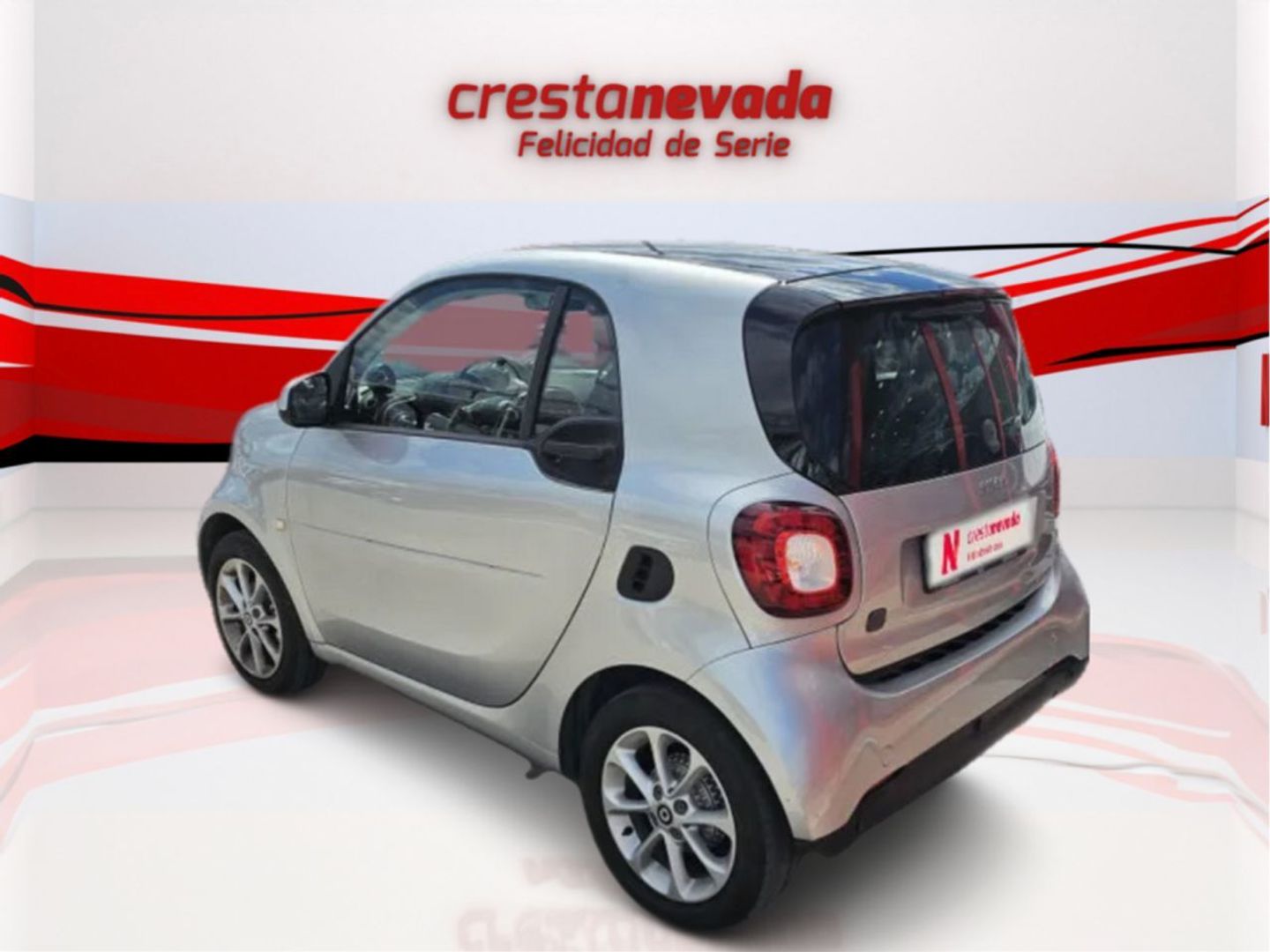 Smart ForTwo Coupe EQ 60 kW (82 CV) Gris Utilitarian