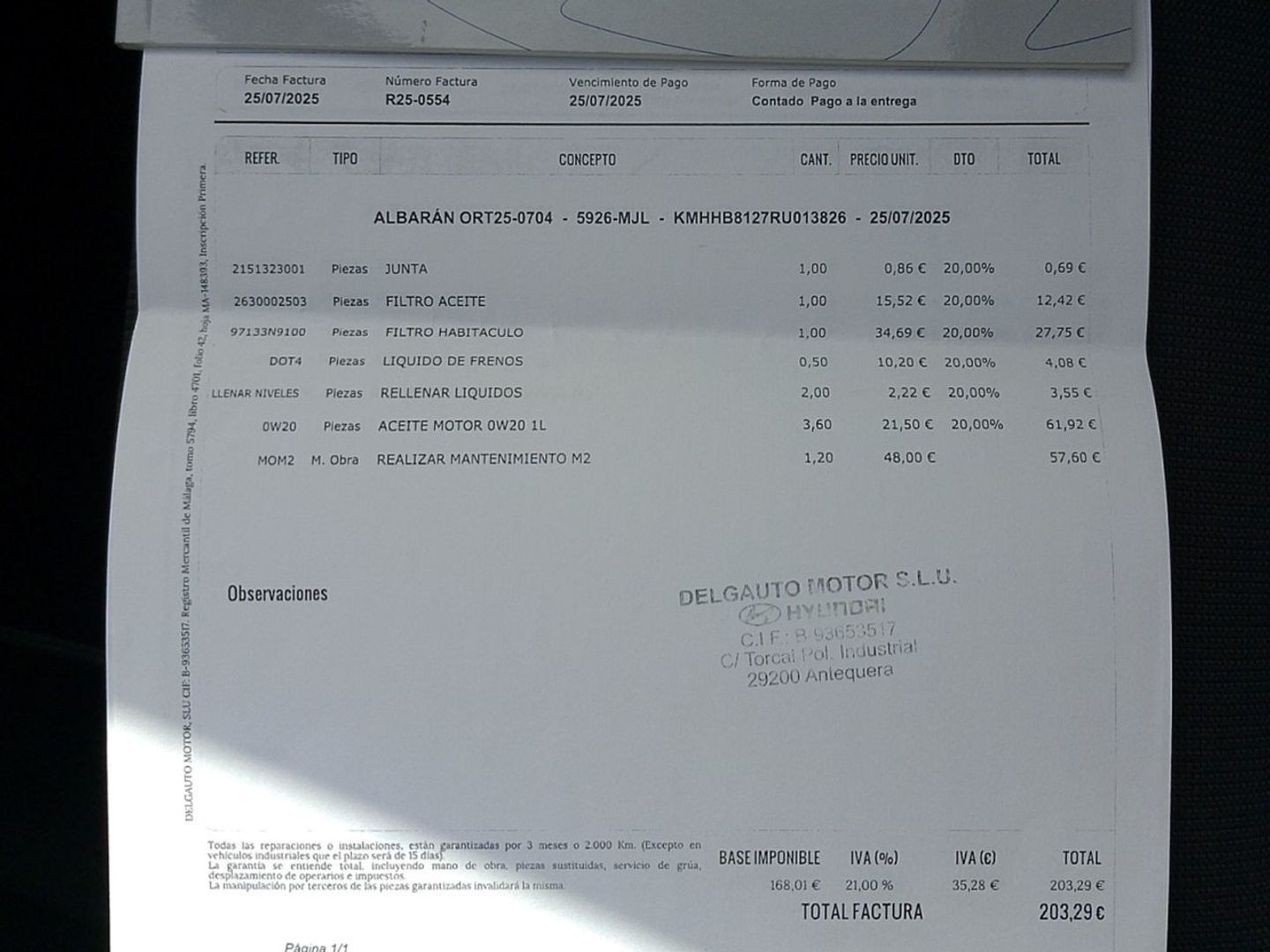 Hyundai Kona 1.0 TGDi Maxx 4x2 88 kW (120 CV) Rojo SUV
