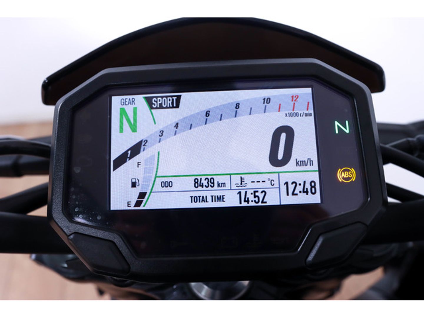 Kawasaki Z900 Negro Motorcycle