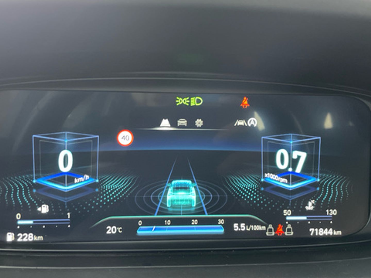 Hyundai i20 1.2 MPI Klass 62 kW (84 CV) Azul Sedan