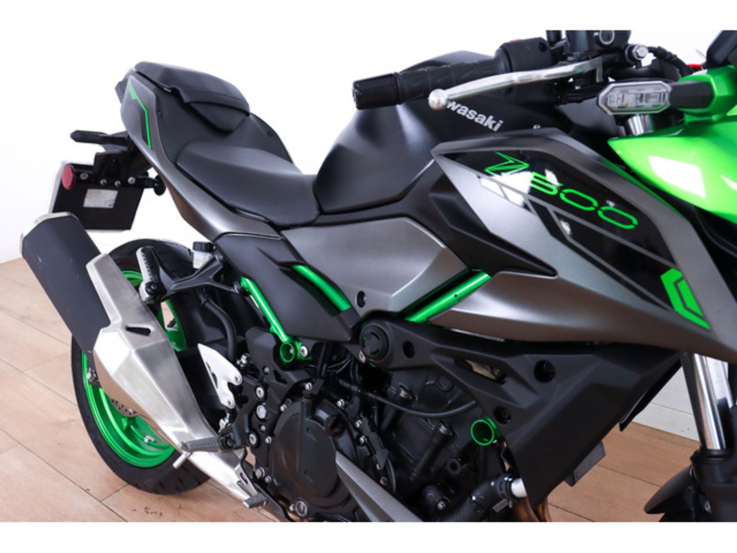 Kawasaki Z500 Negro Motorcycle