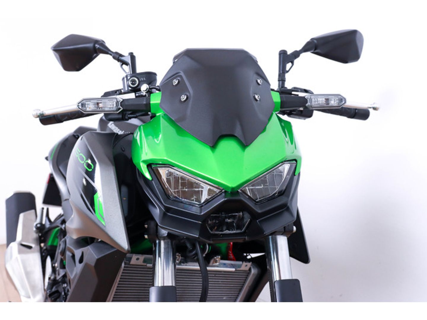 Kawasaki Z500 Negro Motorcycle