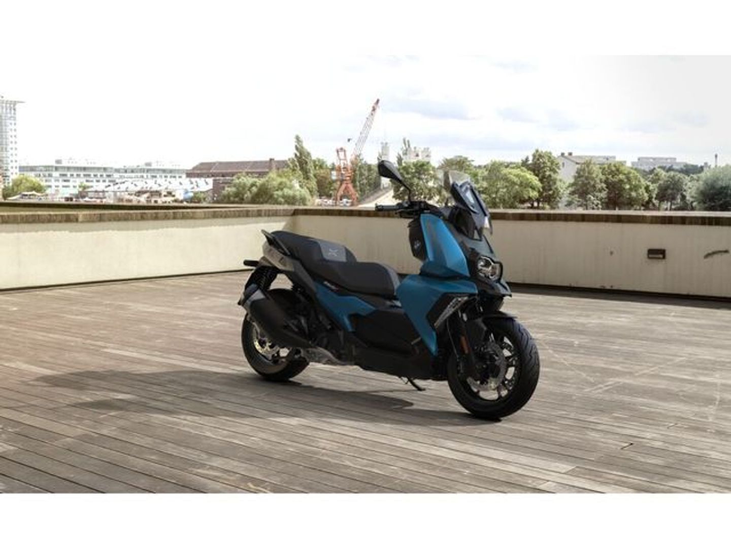 BMW Motorrad C 400 X Azul Motorcycle
