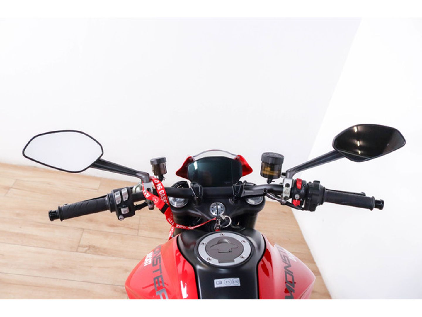 Ducati Monster Rojo Motorcycle