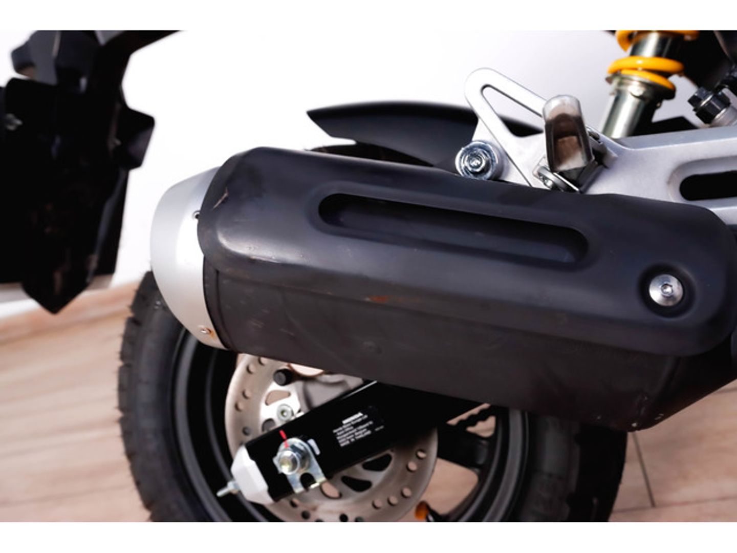 Honda MSX125 Gris Plata Motorcycle