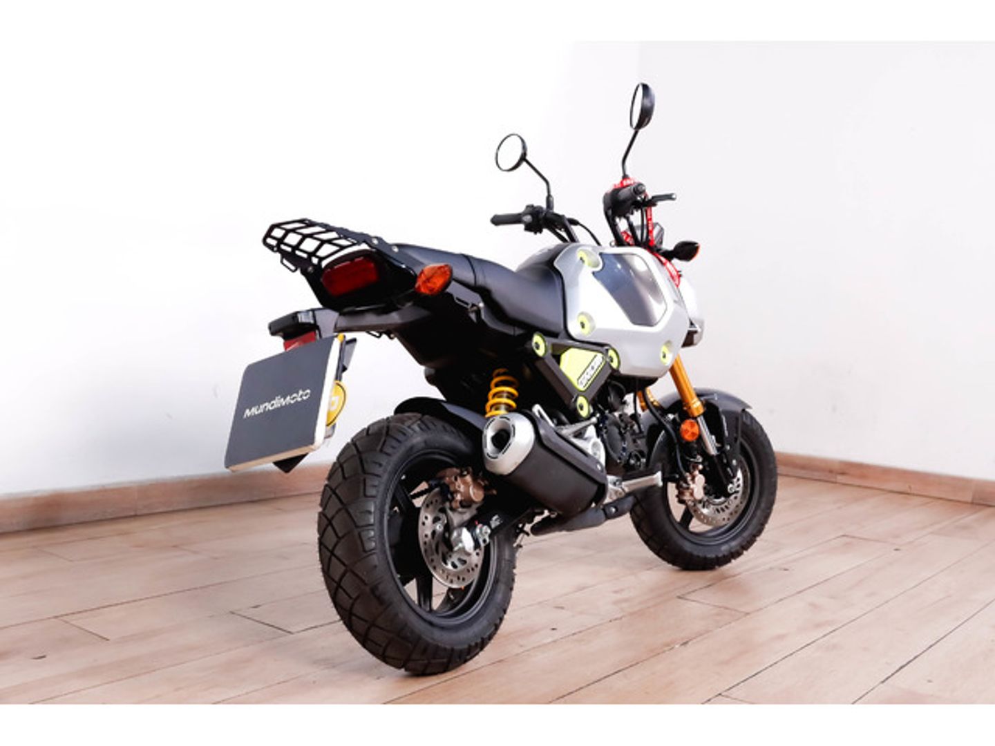 Honda MSX125 Gris Plata Motorcycle