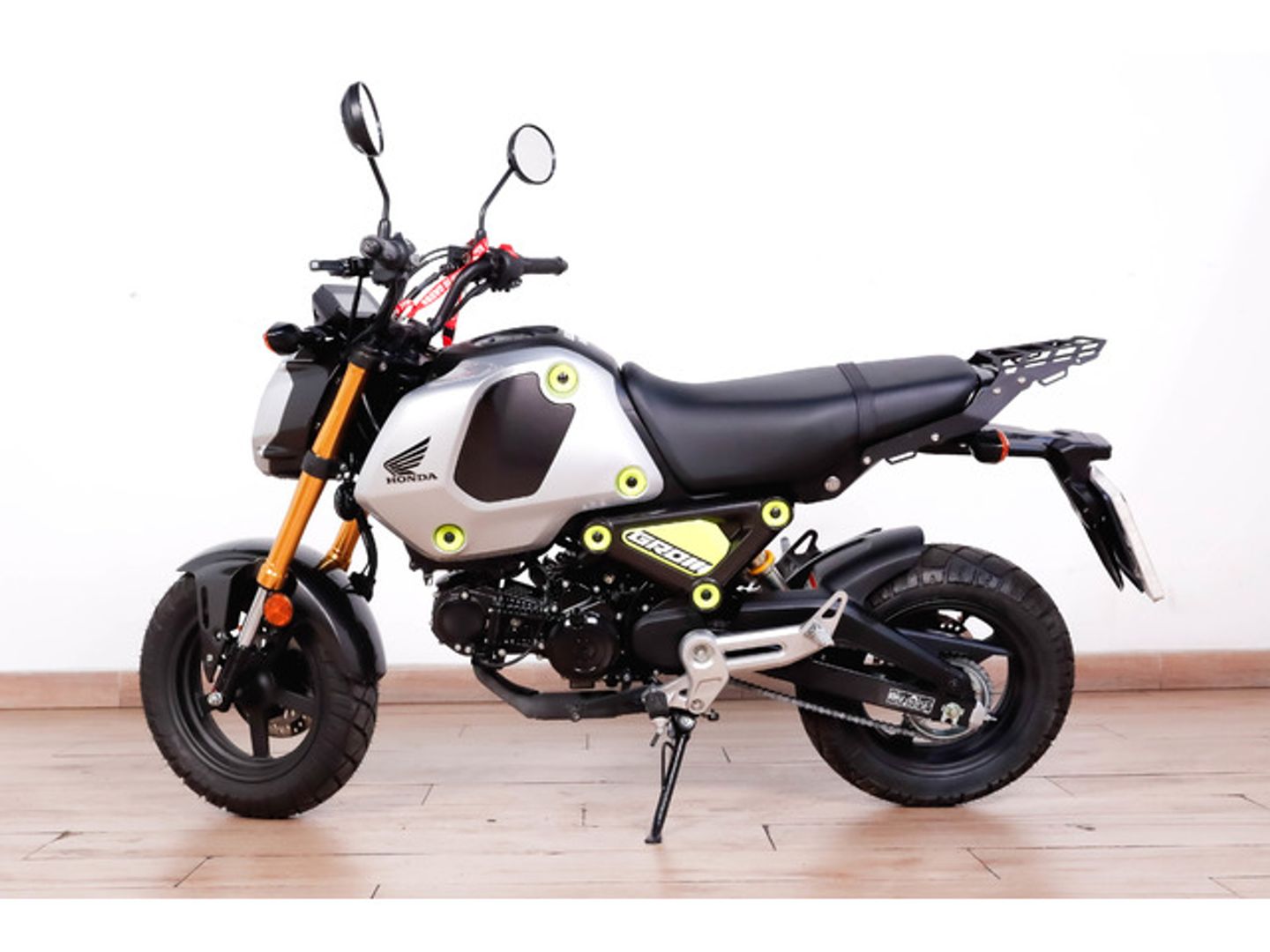 Honda MSX125 Gris Plata Motorcycle