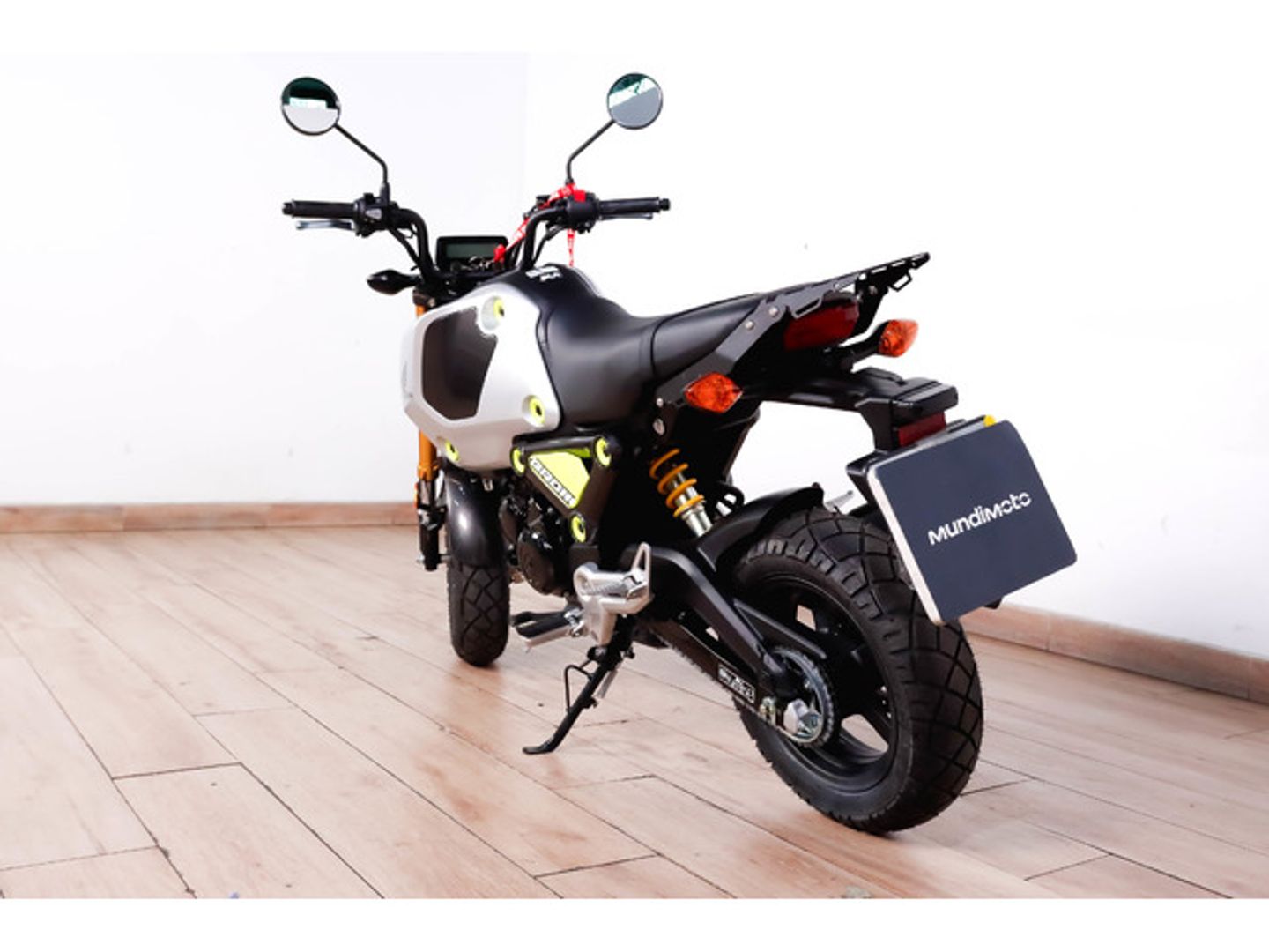 Honda MSX125 Gris Plata Motorcycle