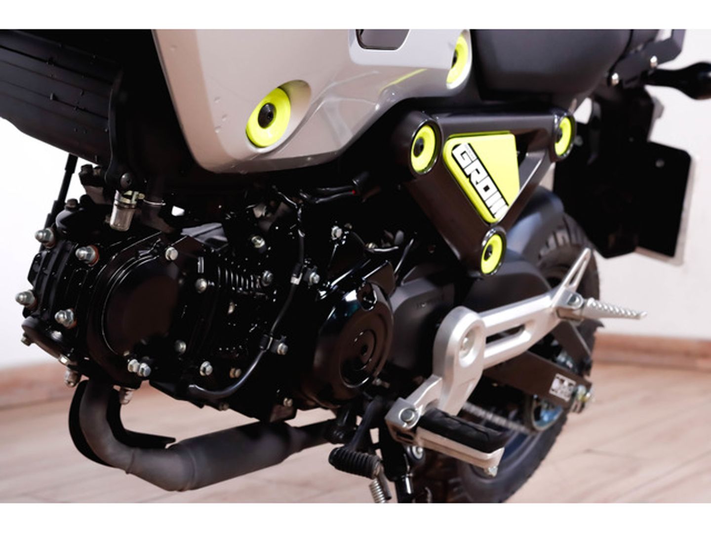 Honda MSX125 Gris Plata Motorcycle