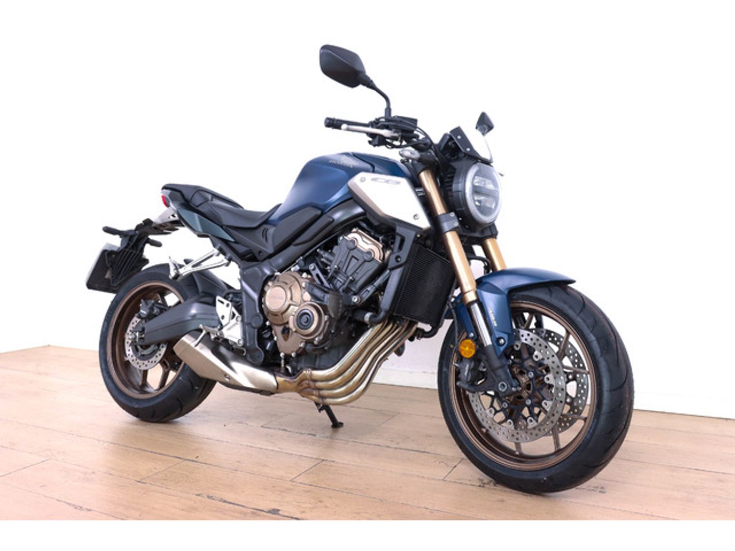 Honda CB650R Azul Motorcycle