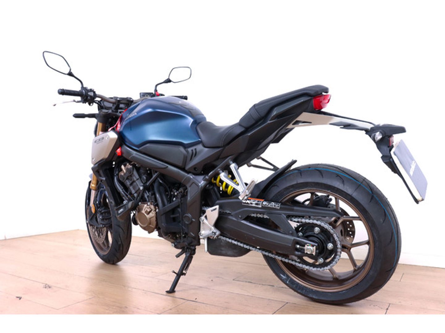 Honda CB650R Azul Motorcycle