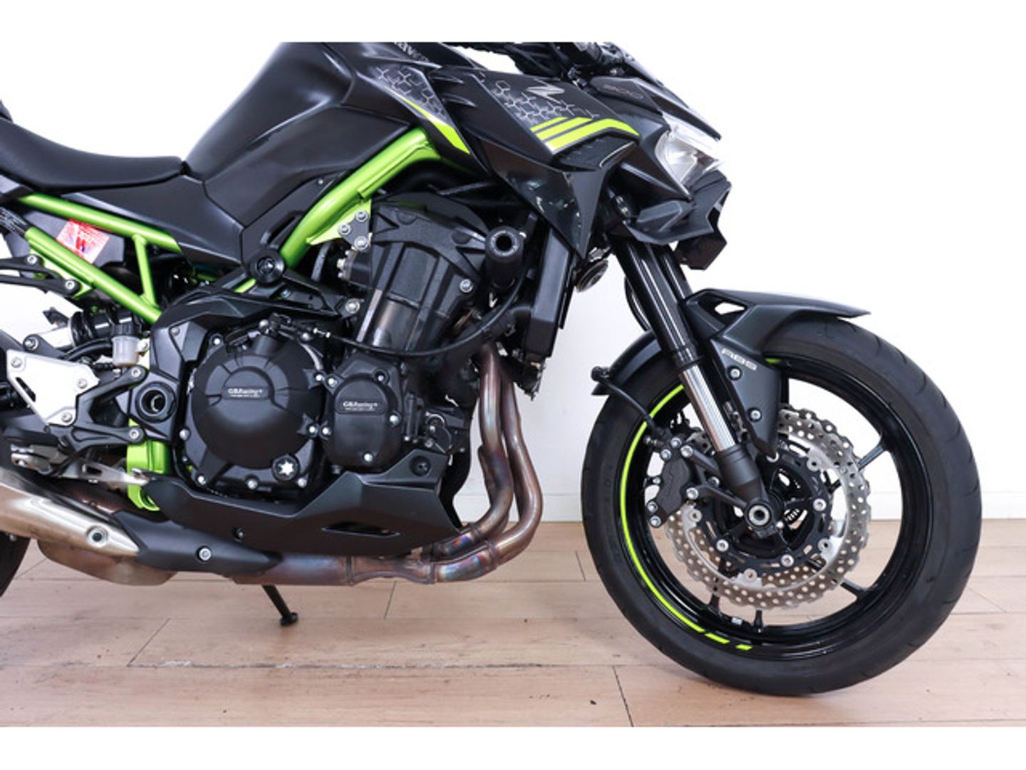 Kawasaki Z900 Negro Motorcycle