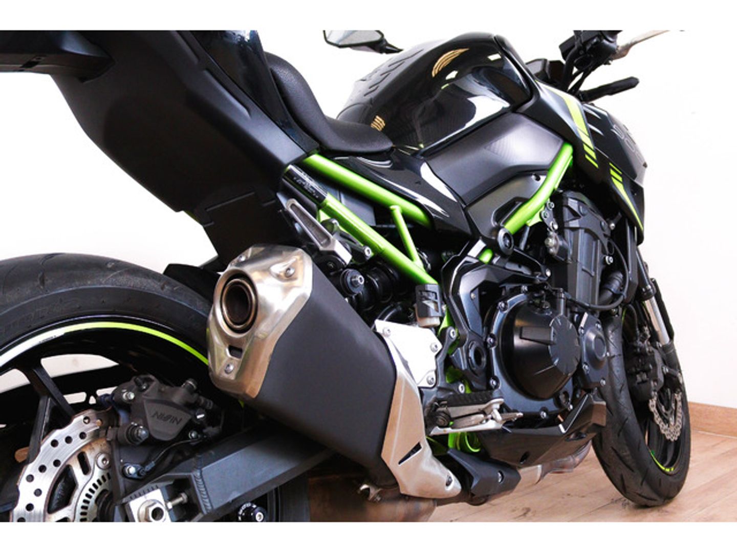 Kawasaki Z900 Negro Motorcycle