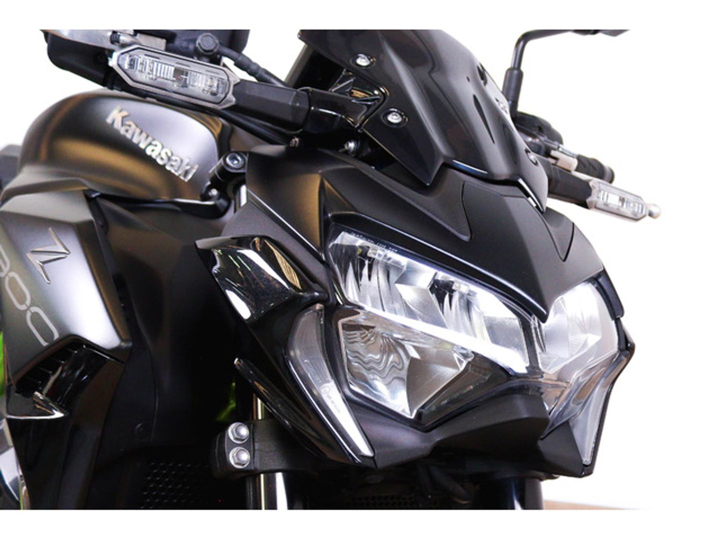 Kawasaki Z900 Negro Motorcycle