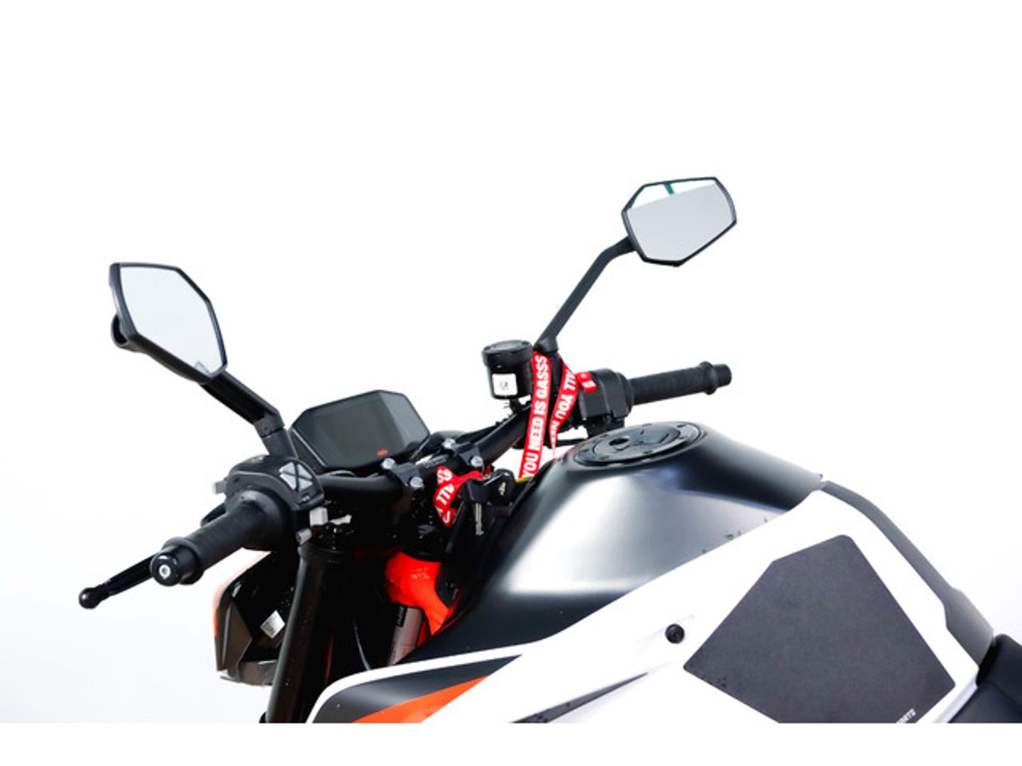 KTM Duke R 890 Blanco Motorcycle