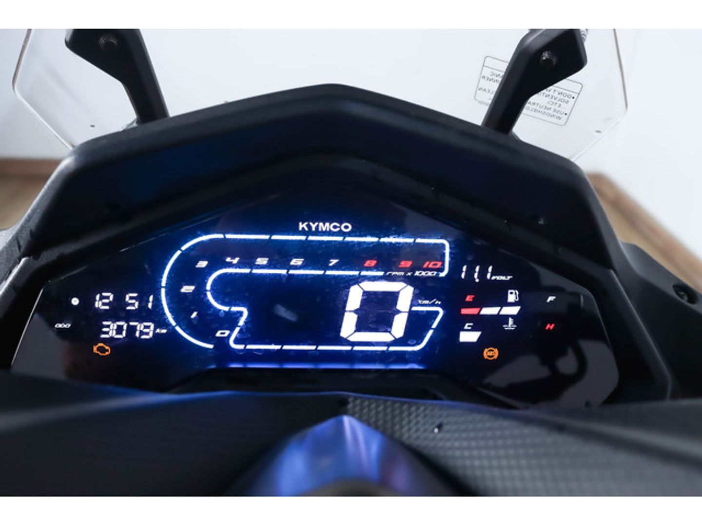 KYMCO DTX 125 Gris oscuro Motorcycle