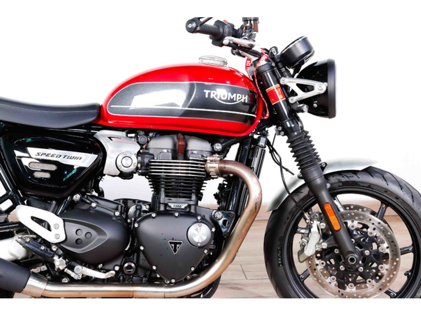 Triumph Speed Twin Rojo Motorcycle