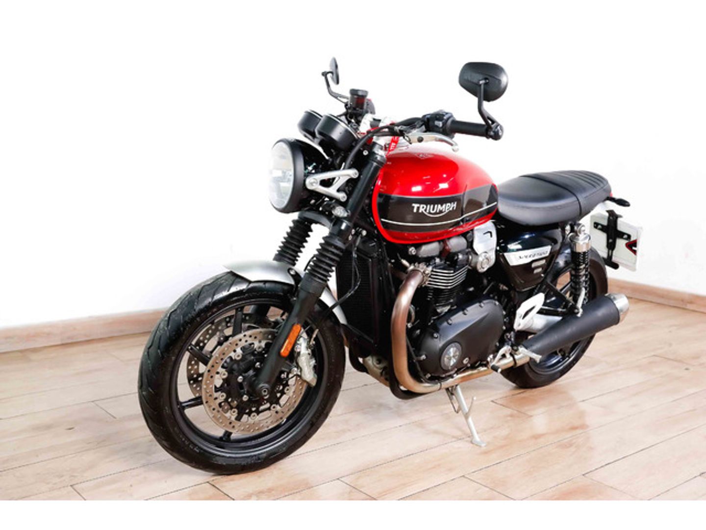 Triumph Speed Twin Rojo Motorcycle