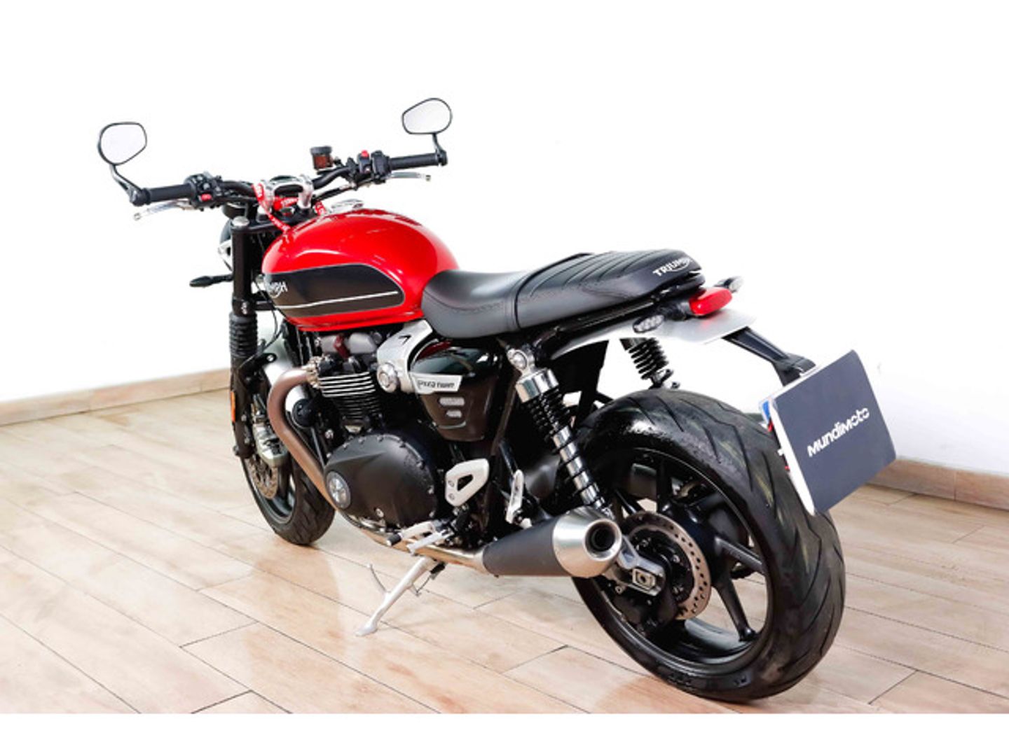 Triumph Speed Twin Rojo Motorcycle