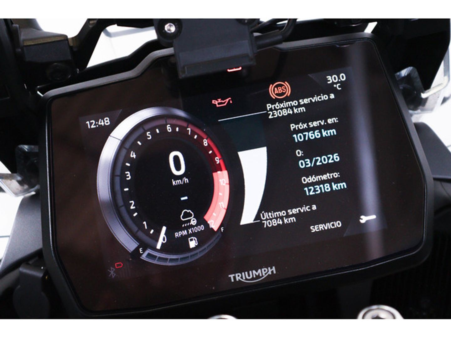 Triumph Tiger 1200 GT Pro Blanco Motorcycle
