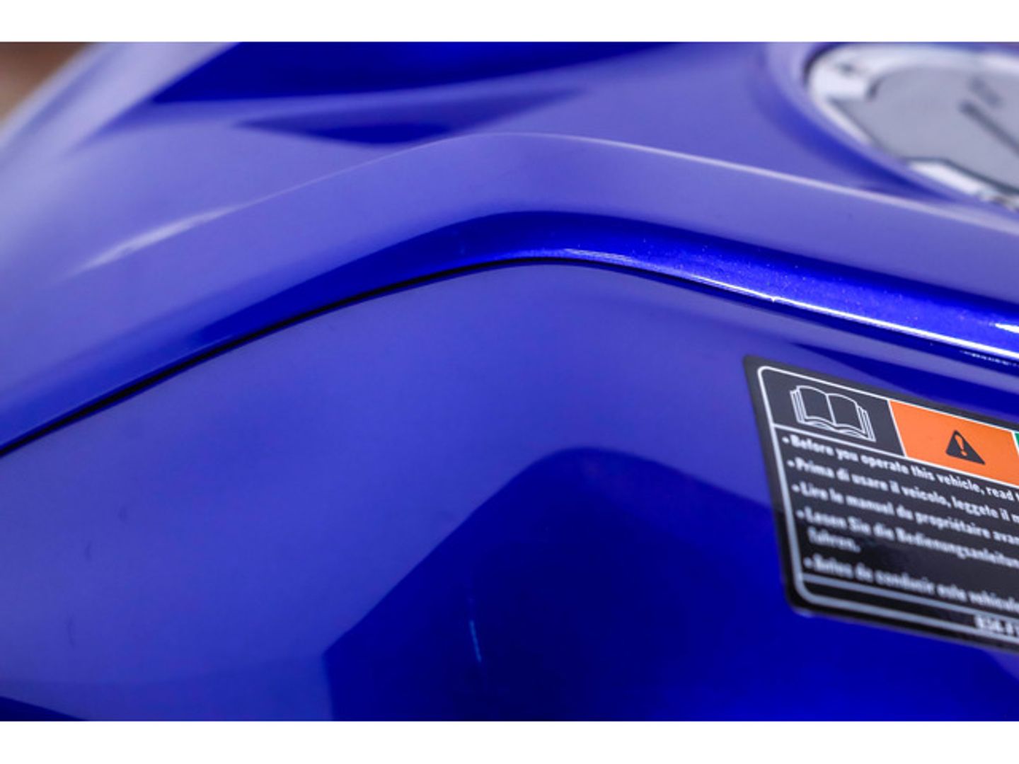 Yamaha YZF-R 125 Azul Motorcycle
