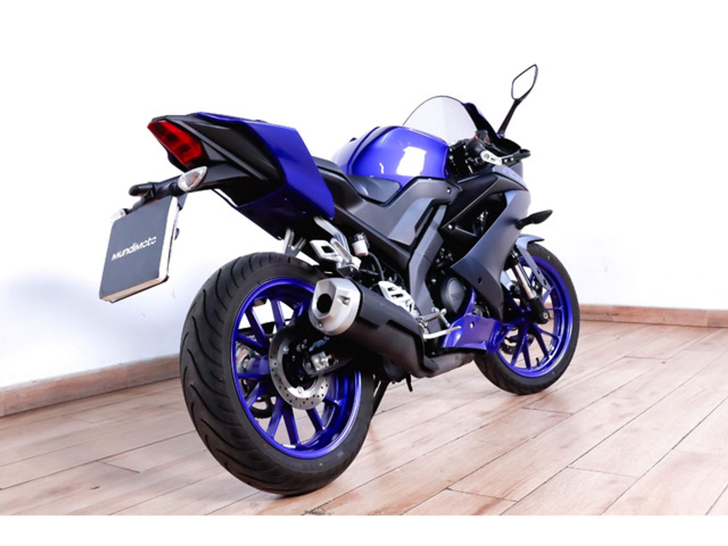 Yamaha YZF-R 125 Azul Motorcycle